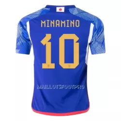 Maillot Japon MINAMINO 10 Homme Domicile Coupe du Monde 2022 Maillot Japon MINAMINO 10 Homme Domicile Coupe du Monde 2022