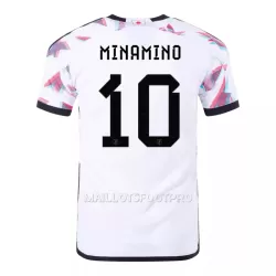 Maillot Japon MINAMINO 10 Homme Extérieur Coupe du Monde 2022 Maillot Japon MINAMINO 10 Homme Extérieur Coupe du Monde 2022