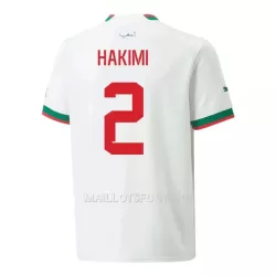 Maillot Maroc HAKIMI 2 Homme Extérieur Coupe du Monde 2022 Maillot Maroc HAKIMI 2 Homme Extérieur Coupe du Monde 2022