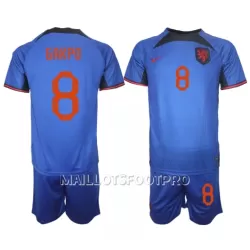 Maillot Pays-Bas Cody Gakpo 8 Enfant Extérieur Coupe du Monde 2022 Maillot Pays-Bas Cody Gakpo 8 Enfant Extérieur Coupe du Monde 2022