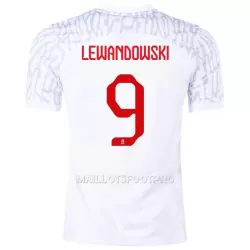 Maillot Pologne LEWANDOWSKI 9 Homme Domicile Coupe du Monde 2022 Maillot Pologne LEWANDOWSKI 9 Homme Domicile Coupe du Monde 2022