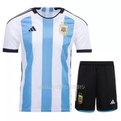 Maillot Argentine 3 Star Enfant Domicile Coupe du Monde 2022 Maillot Argentine 3 Star Enfant Domicile Coupe du Monde 2022