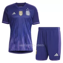Maillot Argentine 3 Star Enfant Extérieur Coupe du Monde 2022 Maillot Argentine 3 Star Enfant Extérieur Coupe du Monde 2022