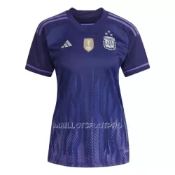 Maillot Argentine 3 Star Femme Extérieur Coupe du Monde 2022 Maillot Argentine 3 Star Femme Extérieur Coupe du Monde 2022