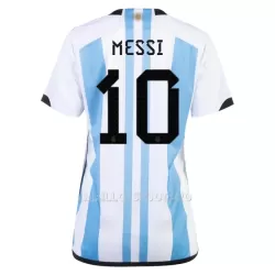 Maillot Argentine 3 Star MESSI 10 Femme Coupe du Monde 2022
