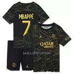 Maillot Paris Saint-Germain Mbappé 7 Enfant Fourth 22-23