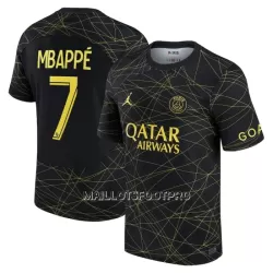 Maillot Paris Saint-Germain Mbappé 7 Homme Fourth Jordan 22-23 Maillot Paris Saint-Germain Mbappé 7 Homme Fourth Jordan 22-23