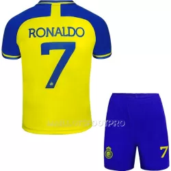Maillot Al Nassr Ronaldo 7 Enfant Domicile 22-23 Maillot Al Nassr Ronaldo 7 Enfant Domicile 22-23