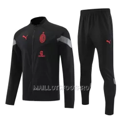 AC Milan Ensemble Vestes d'Entraînement Homme 2022 Noire AC Milan Ensemble Vestes d'Entraînement Homme 2022 Noire