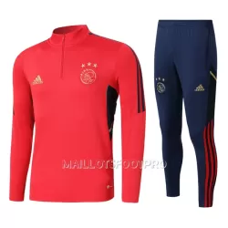 Ajax Amsterdam Sweat d'Entraînement Enfant 22-23 Quart-Zip Rouge Ajax Amsterdam Sweat d'Entraînement Enfant 22-23 Quart-Zip Rouge