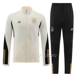 Allemagne Ensemble Vestes d'Entraînement Homme 2022 Crème Allemagne Ensemble Vestes d'Entraînement Homme 2022 Crème