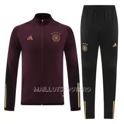 Allemagne Ensemble Vestes d'Entraînement Homme 2022 Rouge Allemagne Ensemble Vestes d'Entraînement Homme 2022 Rouge