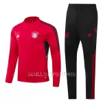 Bayern Munich Sweat d'Entraînement Enfant 2022 Quart-Zip Rouge