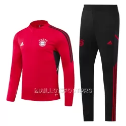 Bayern Munich Sweat d'Entraînement Enfant 2022 Quart-Zip Rouge Bayern Munich Sweat d'Entraînement Enfant 2022 Quart-Zip Rouge