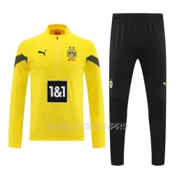 Borussia Dortmund Sweat d'Entraînement Homme 22-23 Quart-Zip Jaune Borussia Dortmund Sweat d'Entraînement Homme 22-23 Quart-Zip Jaune