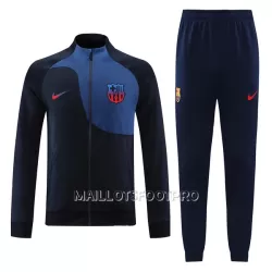 FC Barcelone Ensemble Sweat d'Entraînement Homme 22-23 Bleu Noir FC Barcelone Ensemble Sweat d'Entraînement Homme 22-23 Bleu Noir