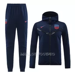 FC Barcelone Veste à Capuche Homme 22-23 Navy FC Barcelone Veste à Capuche Homme 22-23 Navy