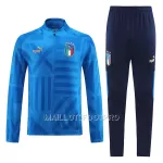 Italie Ensemble Vestes d'Entraînement Homme 2022 Bleue