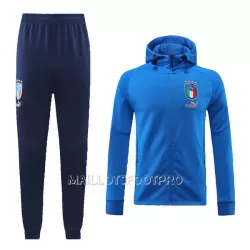 Italie Veste à Capuche Homme 22-23 Bleue Italie Veste à Capuche Homme 22-23 Bleue