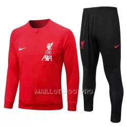 Liverpool Ensemble Sweat d'Entraînement Homme 22-23 Rouge Liverpool Ensemble Sweat d'Entraînement Homme 22-23 Rouge