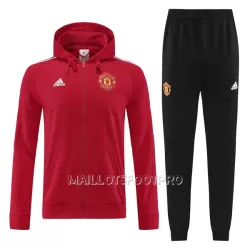 Manchester United Veste à Capuche Homme 22-23 Rouge Manchester United Veste à Capuche Homme 22-23 Rouge