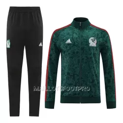 Mexique Green Ensemble Vestes d'Entraînement Homme 2022 Noire Mexique Green Ensemble Vestes d'Entraînement Homme 2022 Noire