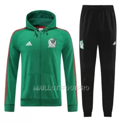 Mexique Veste à Capuche Homme 22-23 Verte Mexique Veste à Capuche Homme 22-23 Verte