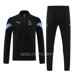 Olympique de Marseille Ensemble Vestes d'Entraînement Homme 22-23 Noire Olympique de Marseille Ensemble Vestes d'Entraînement Homme 22-23 Noire
