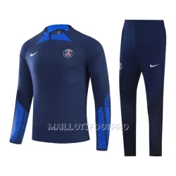 Paris Saint-Germain Sweat d'Entraînement Enfant 22-23 Quart-Zip Navy Paris Saint-Germain Sweat d'Entraînement Enfant 22-23 Quart-Zip Navy
