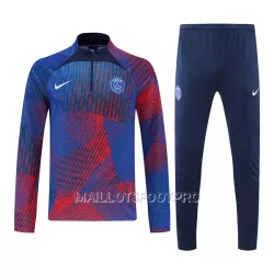 Paris Saint-Germain Sweat d'Entraînement Homme 22-23 Quart-Zip Bleu Rouge Paris Saint-Germain Sweat d'Entraînement Homme 22-23 Quart-Zip Bleu Rouge