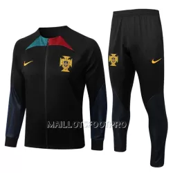Portugal Ensemble Sweat d'Entraînement Homme 22-23 Noire Portugal Ensemble Sweat d'Entraînement Homme 22-23 Noire