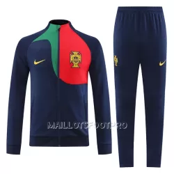 Portugal Ensemble Vestes d'Entraînement Homme 2022 Navy Portugal Ensemble Vestes d'Entraînement Homme 2022 Navy