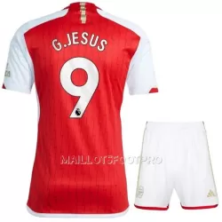 Maillot Arsenal G. Jesus 9 Enfant Domicile 2023-24 Maillot Arsenal G. Jesus 9 Enfant Domicile 2023-24