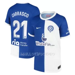 Maillot Atlético Madrid Carrasco 21 Homme Extérieur 2023-24 Maillot Atlético Madrid Carrasco 21 Homme Extérieur 2023-24