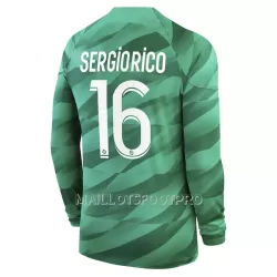 Maillot Gardien Paris Saint-Germain Sergio Rico 16 Homme Domicile 2023-24 Manches Longues