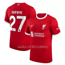 Maillot Liverpool Darwin 27 Homme Domicile 2023-24 Maillot Liverpool Darwin 27 Homme Domicile 2023-24