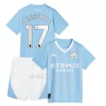 Maillot Manchester City De Bruyne 17 Enfant Domicile 2023-24