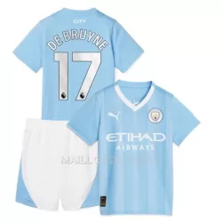 Maillot Manchester City De Bruyne 17 Enfant Domicile 2023-24 Maillot Manchester City De Bruyne 17 Enfant Domicile 2023-24