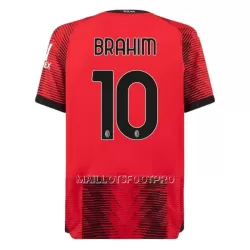 Maillot AC Milan Brahim 10 Homme Domicile 2023-24 Maillot AC Milan Brahim 10 Homme Domicile 2023-24