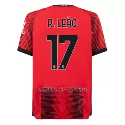 Maillot AC Milan R. Leao 17 Homme Domicile 2023-24 Maillot AC Milan R. Leao 17 Homme Domicile 2023-24