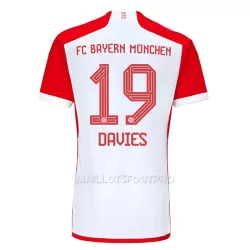 Maillot Bayern Munich Alphonso Davies 19 Homme Domicile 2023-24 Maillot Bayern Munich Alphonso Davies 19 Homme Domicile 2023-24