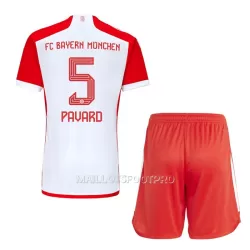Maillot Bayern Munich Benjamin Pavard 5 Enfant Domicile 2023-24 Maillot Bayern Munich Benjamin Pavard 5 Enfant Domicile 2023-24