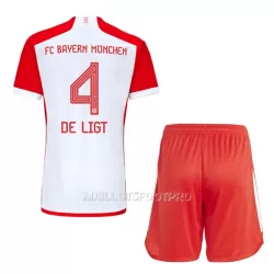 Maillot FC Bayern Munich De Ligt 4 Enfant Domicile 2023-24 Maillot FC Bayern Munich De Ligt 4 Enfant Domicile 2023-24