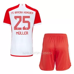 Maillot FC Bayern Munich Thomas Muller 25 Enfant Domicile 2023-24 Maillot FC Bayern Munich Thomas Muller 25 Enfant Domicile 2023-24