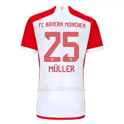 Maillot FC Bayern Munich Thomas Muller 25 Homme Domicile 2023-24 Maillot FC Bayern Munich Thomas Muller 25 Homme Domicile 2023-24