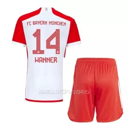 Maillot FC Bayern Munich Wanner 14 Enfant Domicile 2023-24 Maillot FC Bayern Munich Wanner 14 Enfant Domicile 2023-24