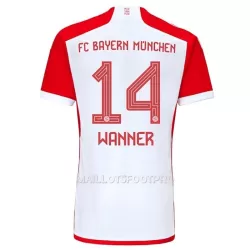Maillot FC Bayern Munich Wanner 14 Homme Domicile 2023-24 Maillot FC Bayern Munich Wanner 14 Homme Domicile 2023-24