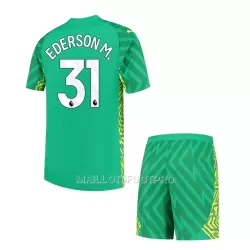 Maillot Gardien Manchester City Ederson Enfant Domicile 2023-24 Maillot Gardien Manchester City Ederson Enfant Domicile 2023-24