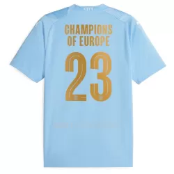 Maillot Manchester City Champions of Europe Enfant Domicile 2023-24