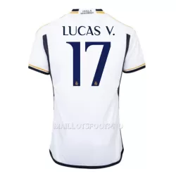Maillot Real Madrid Lucas V. 17 Homme Domicile 2023-24 Maillot Real Madrid Lucas V. 17 Homme Domicile 2023-24